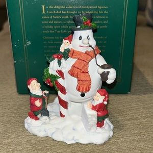 KSA Collectibles Snowman Elves Christmas decoration Holiday decor